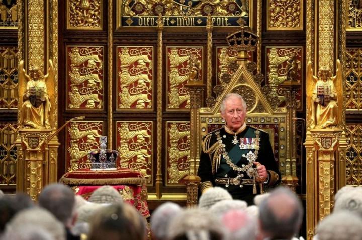 El príncipe Carlos reemplazó a Isabel II en el Parlamento por primera vez