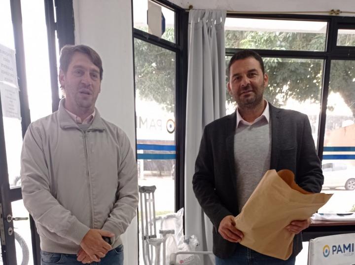 Norberto Ruscitti se reunió con el Director contable de UGL XV Ignacio Pacheco