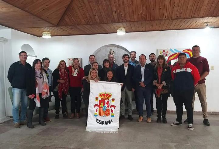 San Justo: El Senador Rodrigo Borla trabaja en el hermanamiento con España 