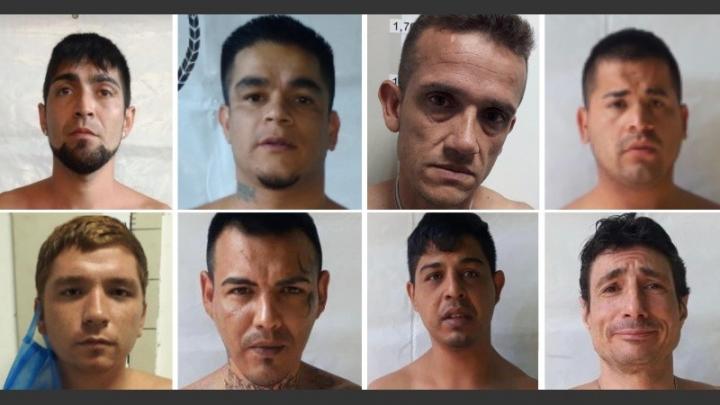 Nombres y fotos de los presos que se escaparon de la cárcel de Piñero