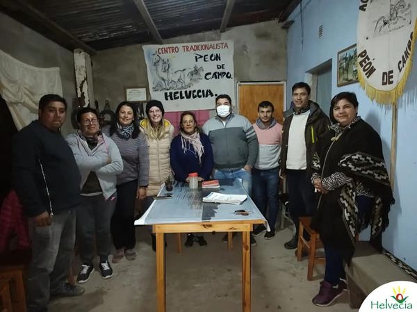 Helvecia: La Presidenta Comunal estuvo visitando barrios de la localidad