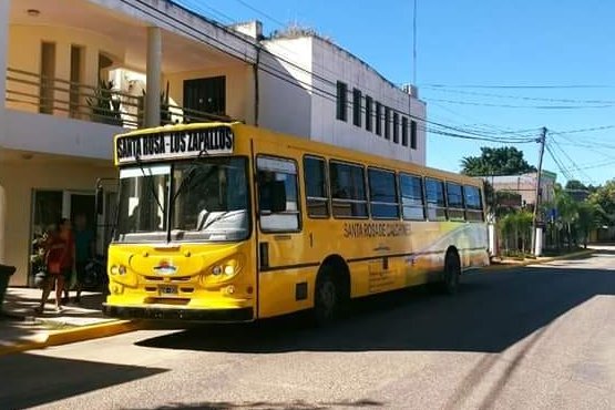 Santa Rosa de Calchines: Se retoma el servicio de transporte urbano