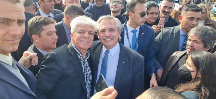 El Senador Baucero invitó al presidente a visitar San Javier