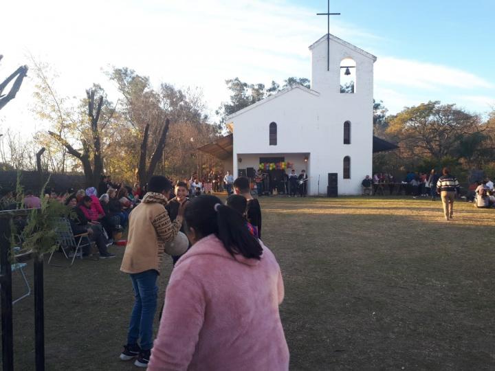 Popular y exitoso festejo en la Capilla de San Antonio en San Javier 
