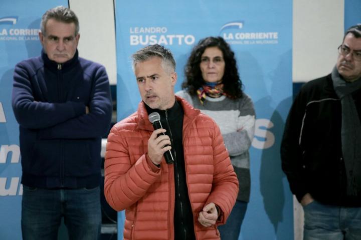 Busatto: “Vamos a ser un gobierno joven, con paridad y solidario