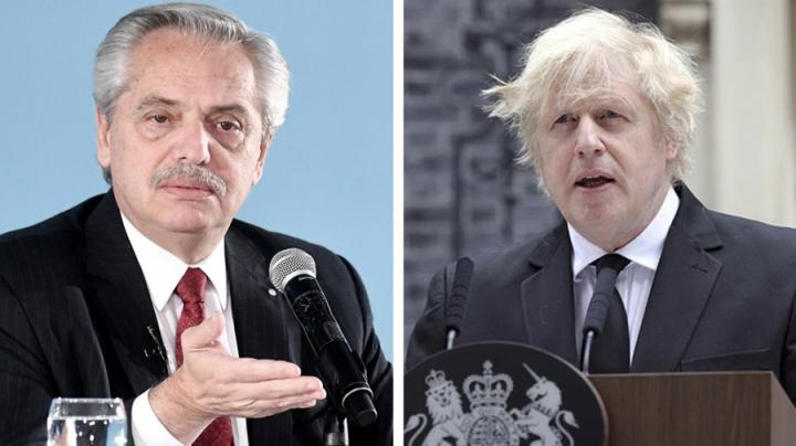 Malvinas: Alberto Fernández mantendrá una reunión bilateral con Boris Johnson