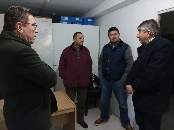 Fabián Bastia y Rodrigo Borla visitaron Gobernador Crespo