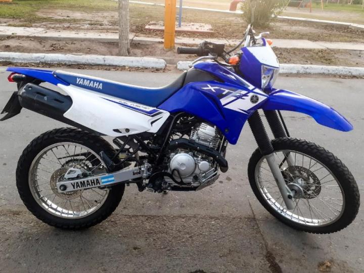 Los Zapallos: La policía recuperó una Yamaha XTZ 250 que había sido robada