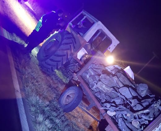 San Javier: Procedimiento de la Policía Vial por llevar leña sin documentación 