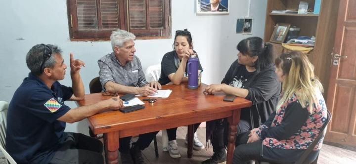 San Javier: Baucero visitó el barrio Vivero y dialogó con los vecinos