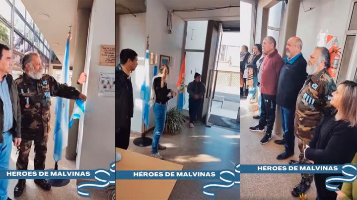 Helvecia realizó un emotivo acto en reconocimiento a los Héroes de Malvinas.
