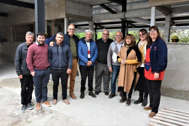 El Senador Baucero acompañó a la Ministra de Infraestructura en su recorrida por Romang