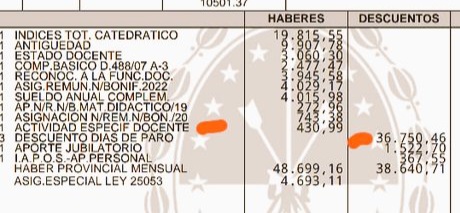 La provincia descontó a los docentes los días no trabajados por los paros 