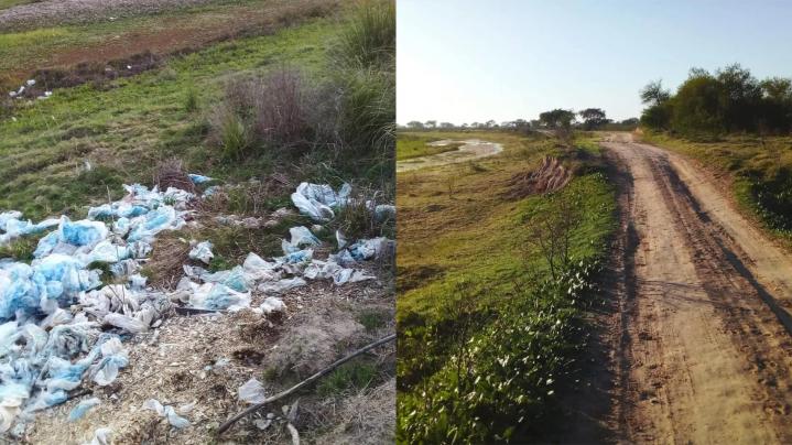 Santa Rosa: Se llevó adelante la limpieza del Paraje 