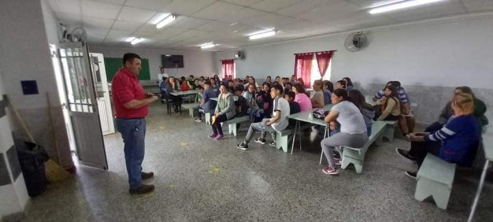 Colonia Mascías: Escuela Agrotécnica recibió a ingresantes del ciclo 2023