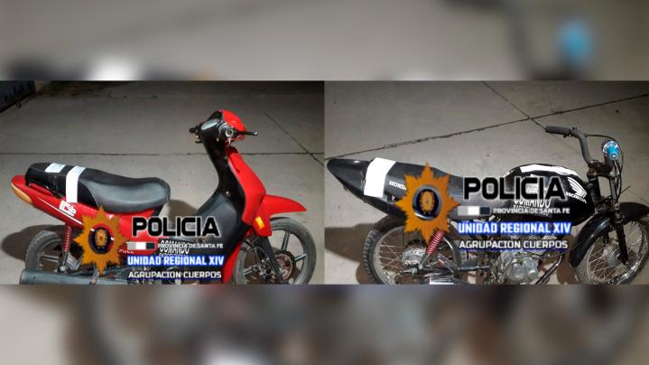 San Javier: La policía secuestró dos motos que circulaban en infracción