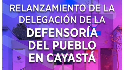 Cayastá: Relanzamiento de la Delegación de Defensoría del Pueblo