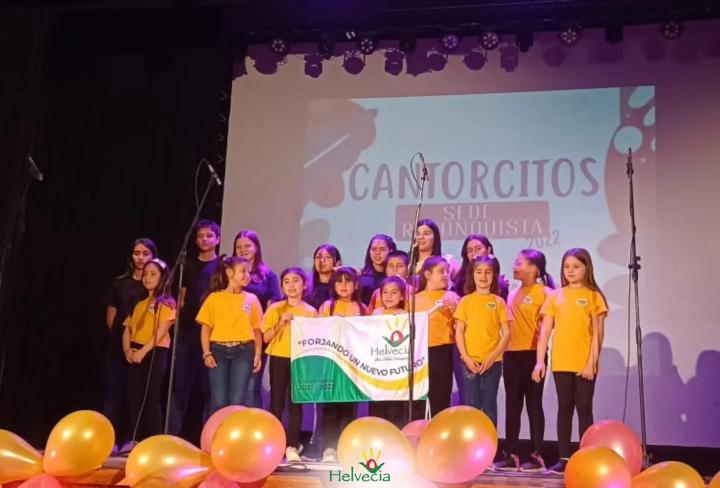 Helvecia: El Coro Comunal de niños y jóvenes participó del Encuentro de Cantorcitos en Reconquista