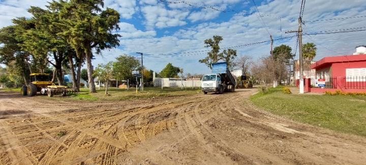 San Javier: Trabajos municipales en Barrio San José