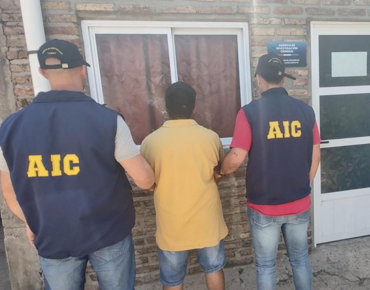 Helvecia: sujeto de Buenos Aires fue atrapado por la AIC tras estar prófugo por delitos sexuales y contra menores 