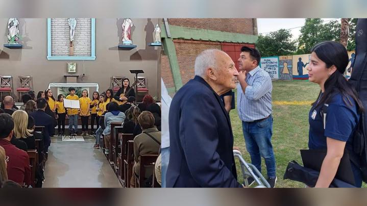 Helvecia: El Senador Kaufmann entregó aportes al Coro Comunal de Niños y el Coro Comunal de Jóvenes Helvecianos