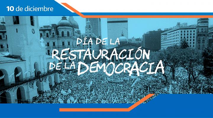 10 de diciembre: Día de la Restauración de la Democracia