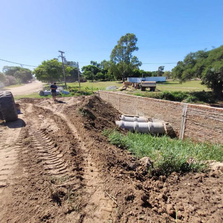 Santa Rosa: Se comenzó con la Intervención y mejoras en el acceso vial al Paraje local