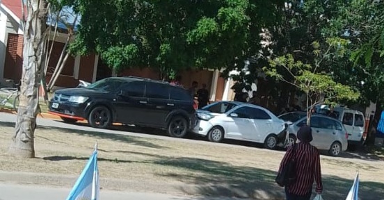 San Javier: choque en cadena en Avenida Teófilo Madrejón