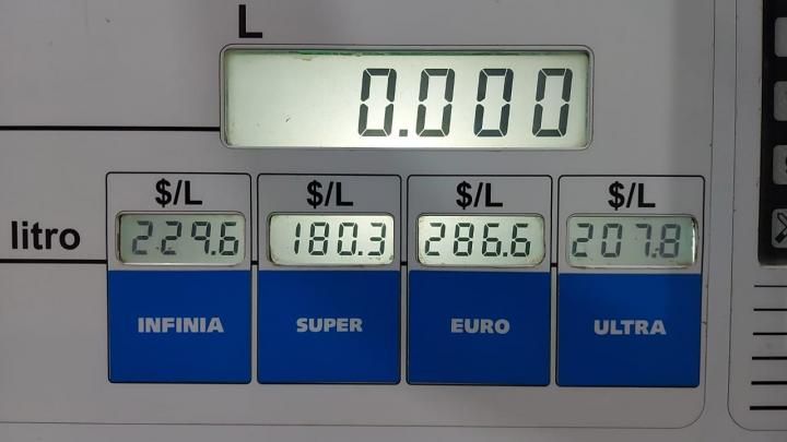 Este lunes los combustibles aumentaron 4% en el país  