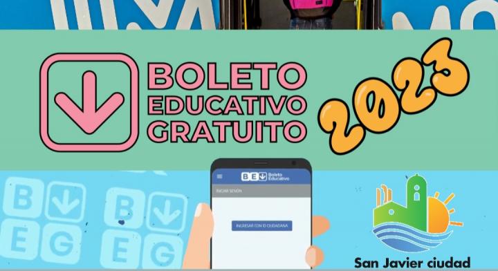 San Javier: el área social de la Municipalidad ayudará con el Boleto Educativo Gratuito 