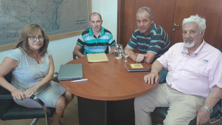 Cayastá: Presidente Comunal y Funcionarios locales  se reunieron con la Ministra de Infraestructura, Obras y Servicios Públicos