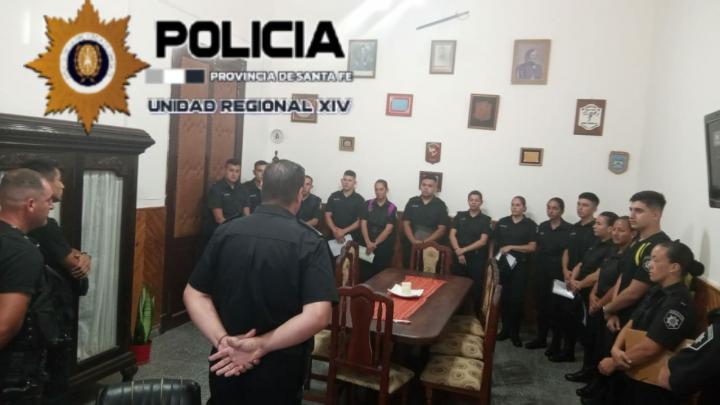 Se sumaron 15 nuevos policías recién egresados a la Unidad Regional XIV 