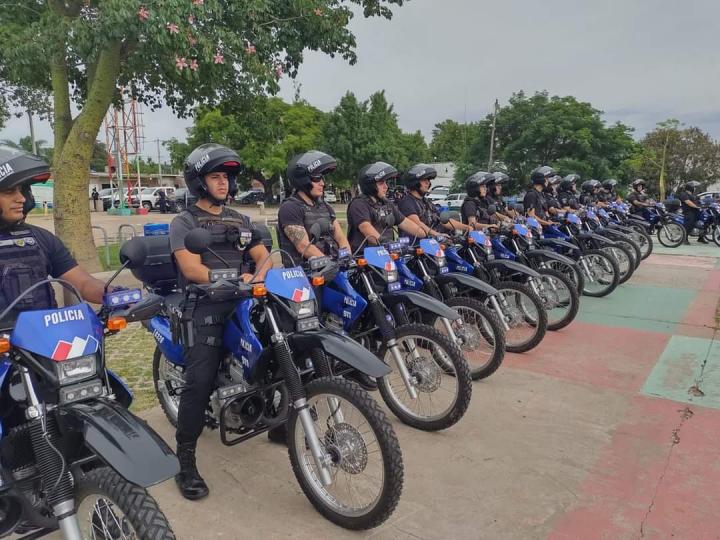 Llegarán 3 nuevas motos para la Unidad Regional XIV de policía 