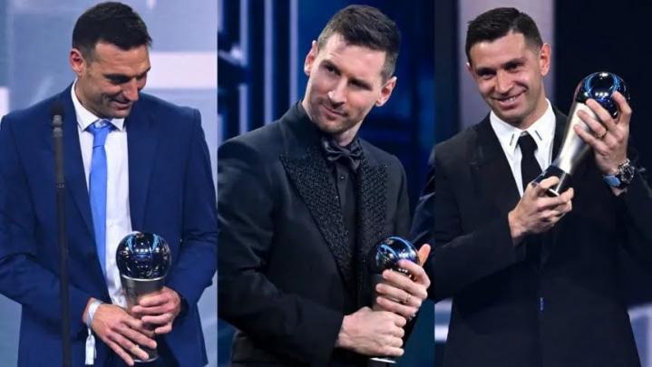 Argentina, insuperable en The Best 2022: Messi ganó junto a Scaloni, Dibu Martínez y la hinchada