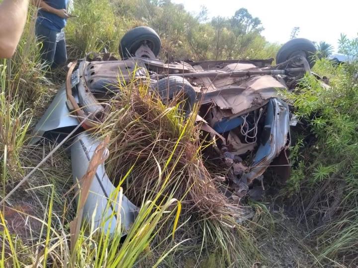Fatal accidente en la Ruta N°11, cerca de Gobernador Crespo dejó dos fallecidos