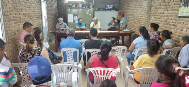 El Senador Baucero recorrió La Brava y Cacique Ariacaiquín con una intensa agenda