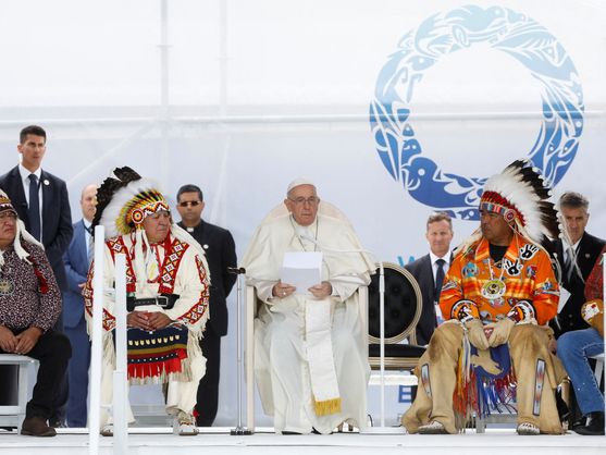 El Papa Francisco pidió perdón por abusos de la Iglesia contra indígenas