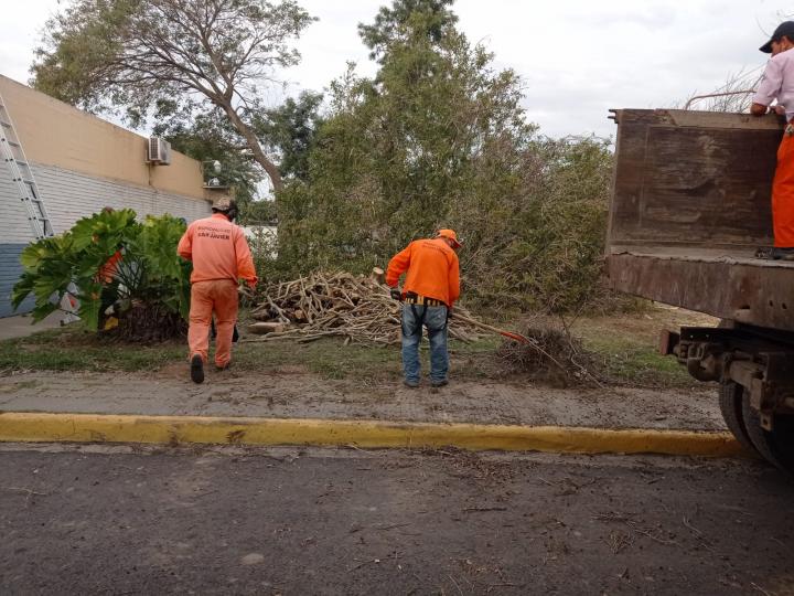 Acompañamiento del municipio en las obras para el hospital de San Javier 