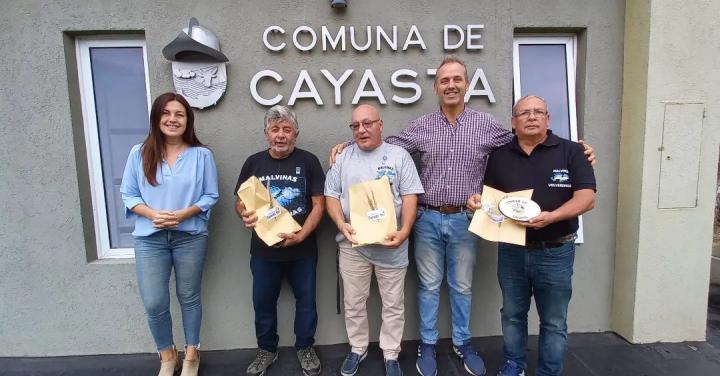 Cayastá:  Veteranos de la Guerra de Malvinas brindaron una charla a los alumnos de la Escuela Nº 6102 