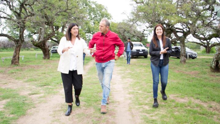 Cayastá: Edgardo Berli recibió a la Diputada Clara García