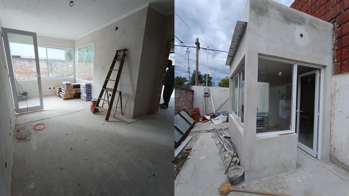 Alejandra: Avanza la obra del Centro de Monitoreo en la Edificio Comunal 