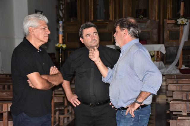 El Senador Baucero visitó San Javier y Romang junto al Ministro de Cultura