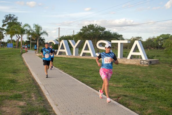 Cayastá: Se llevó adelante una nueva edición del maratón 