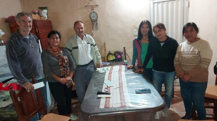 Campo del Medio: Carlos Kaufmann entregó aportes a la Ermita Virgen De Fátima