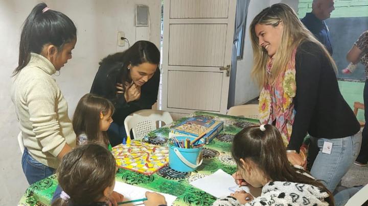 Helvecia: Reabrió el centro comunal de cuidados infantiles