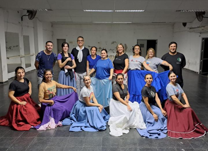 Exitoso taller intensivo de danzas tradicionales en San Javier 