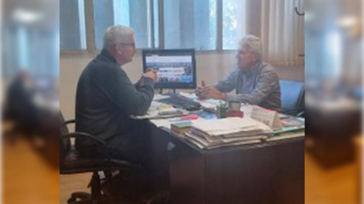 El Senador Baucero se reunió con el Secretario de Gestión Cultural Jorge Pavarín