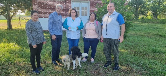 Colonia Teresa: El Senador Baucero entregó aportes del Fondo de Fortalecimiento Institucional