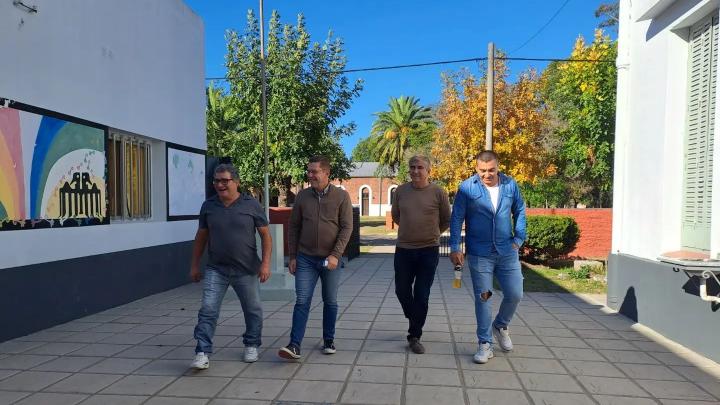 El Senador Borla y el Diputado Bastia visitaron Colonia Dolores y San Martín Norte