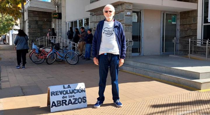 El concejal Saul Perman pasó por San Javier con 